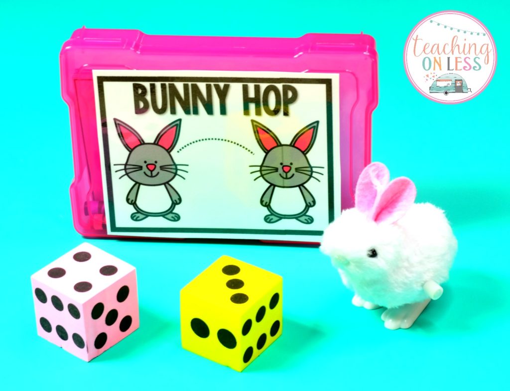 Bunny April Sight Word Game