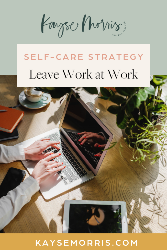 self care strategies to manage stress