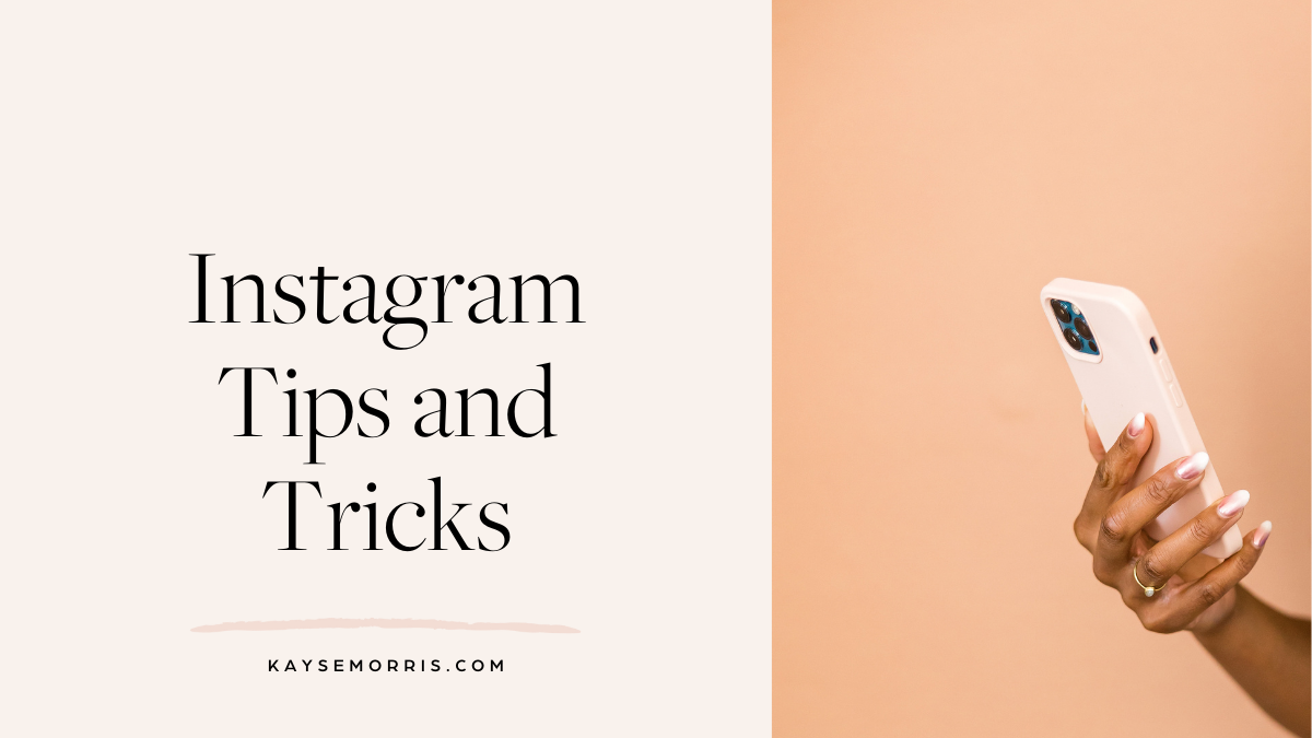 Instagram tips and strategies