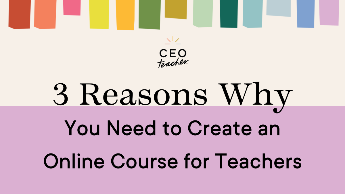 Online Course for Teachers