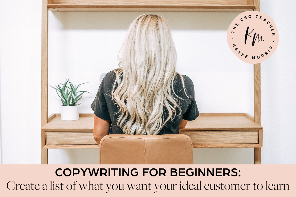 copywriting for beginners