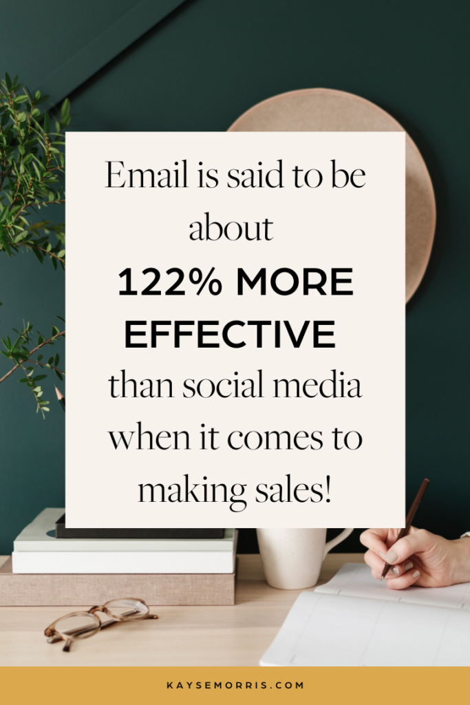 email marketing campaigns are more effective than social media