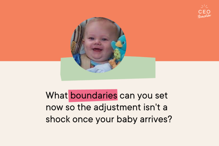 7 Tips to Prep for a Blissful Maternity Leave for Teachers · Kayse Morris