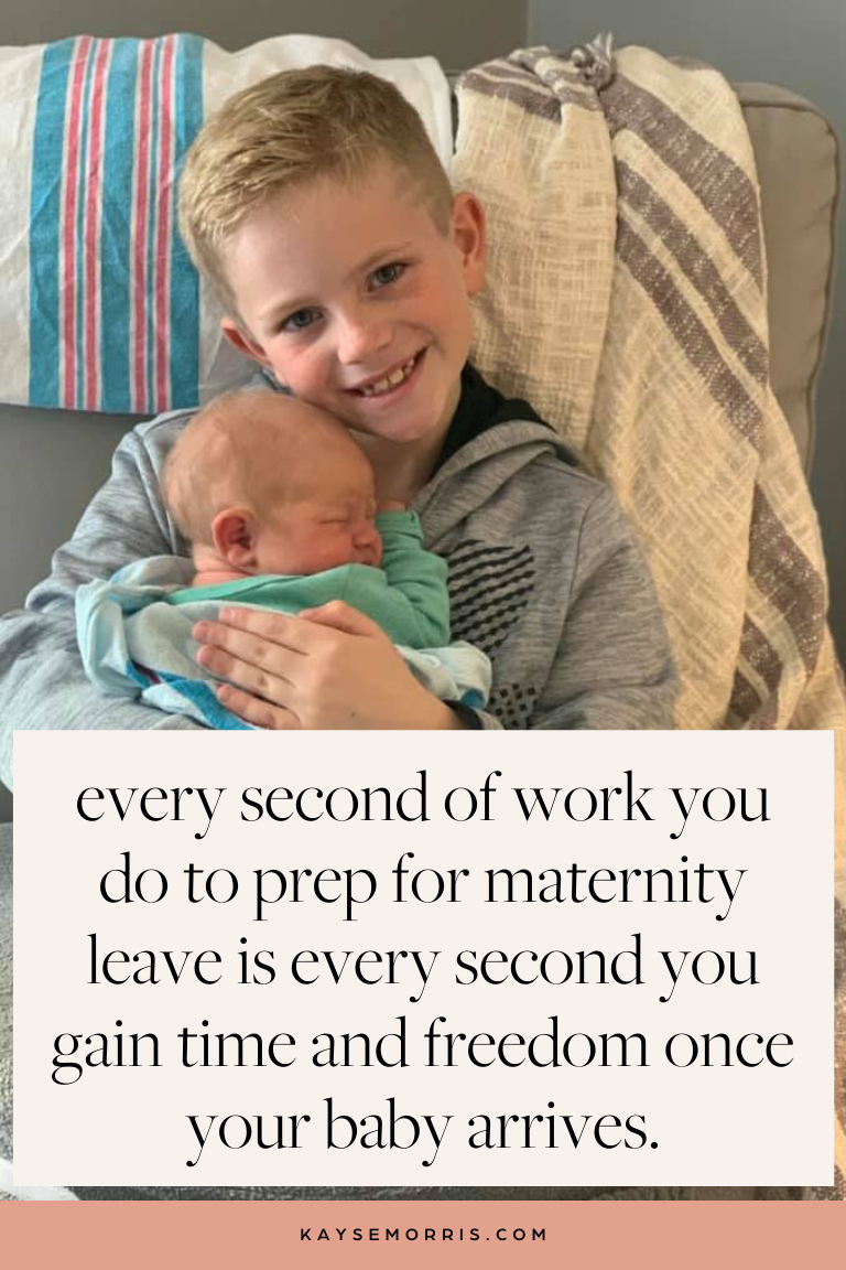 7 Tips to Prep for a Blissful Maternity Leave for Teachers · Kayse Morris