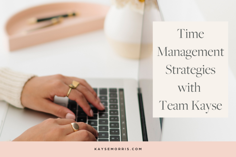 CEO Teacher® Time Management Tips with Team Kayse · Kayse Morris
