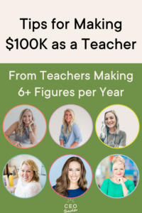 make 100K as a teacher