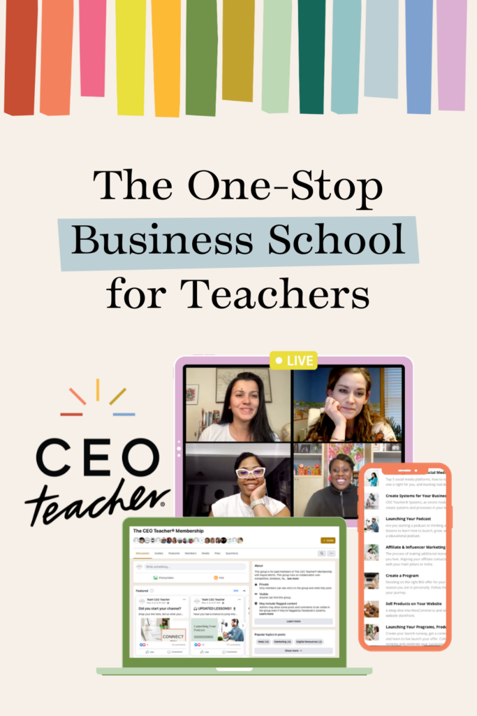 CEO Teacher business