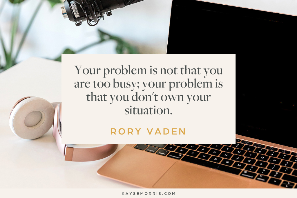 Your problem is that you don't own your situation as an entrepreneur teacher