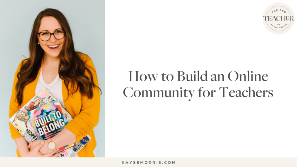 how to build an online community