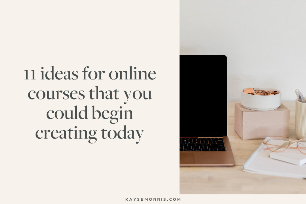 how to create a digital course