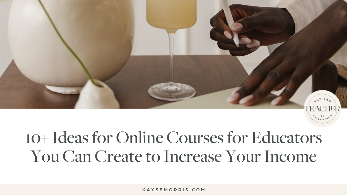 online courses for educators