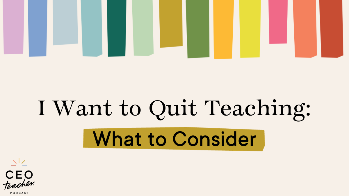 quit-teaching