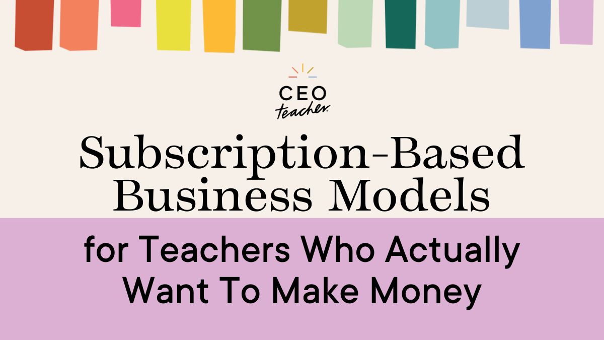 subscription based business