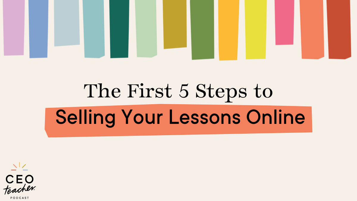 selling lessons online