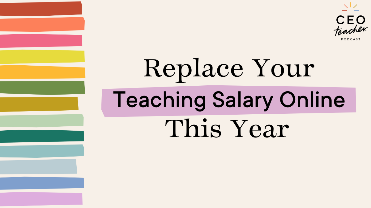 teaching salary podcast episode cover