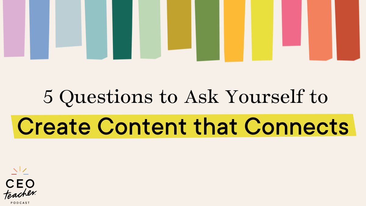 content creation questions podcast cover