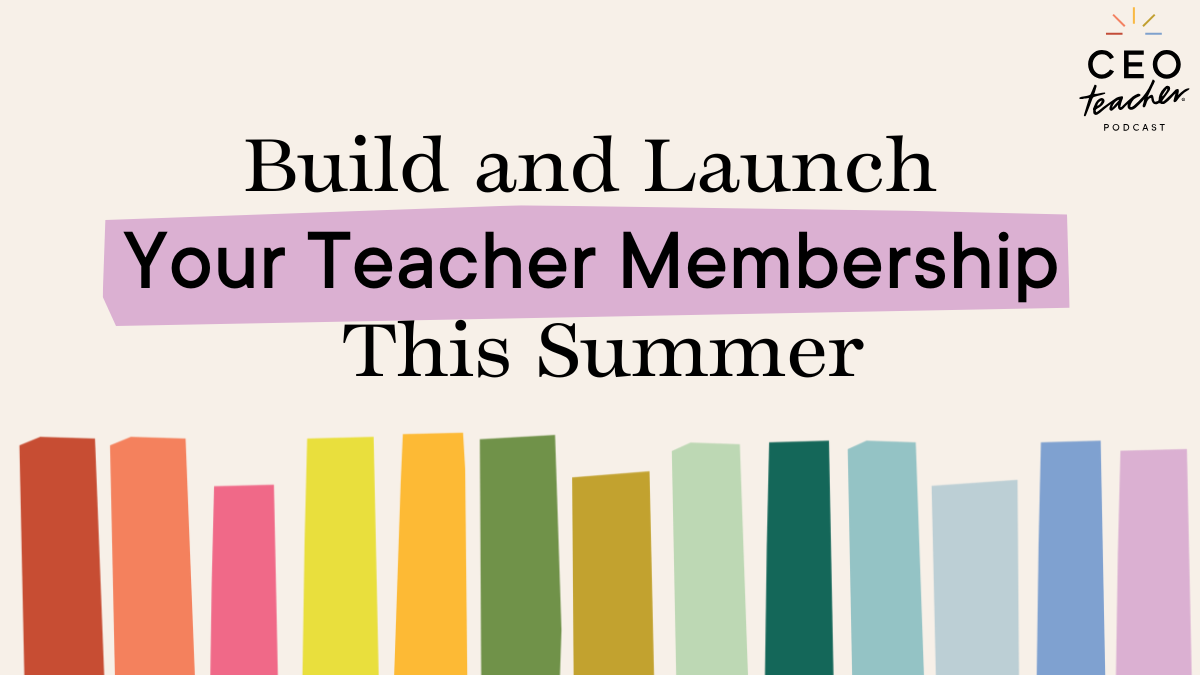 teacher memberships podcast cover