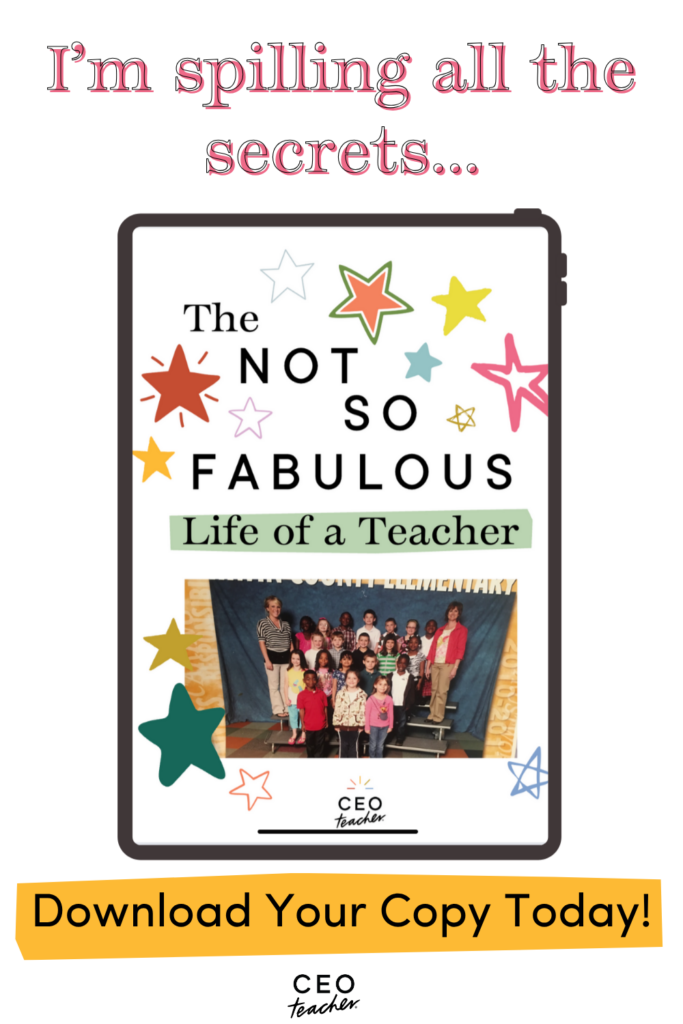 teacher work life balance