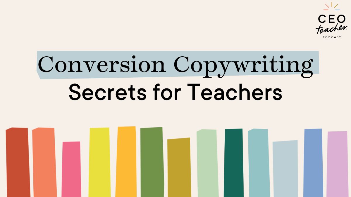 conversion copywriting podcast title cover