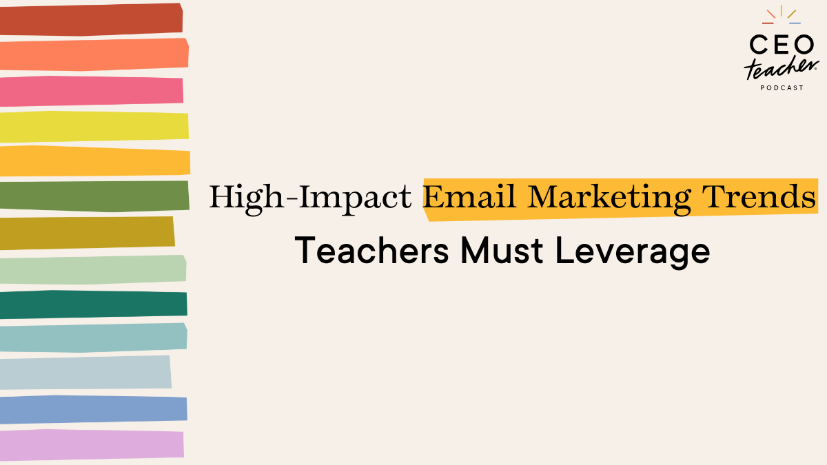 email marketing trends podcast cover