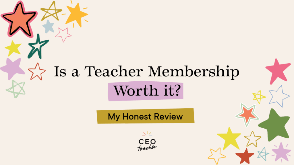 is a teacher membership worth it? My honest review