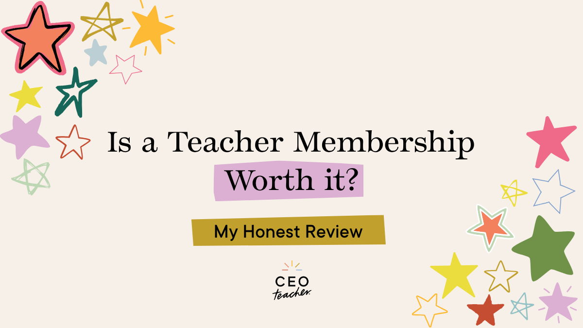 is a teacher membership worth it? My honest review